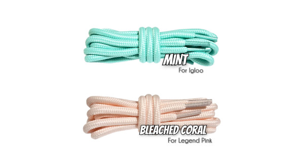 Jordan XI Thick Rope Laces - For AJ 11 Low - Mint - For Igloo ...