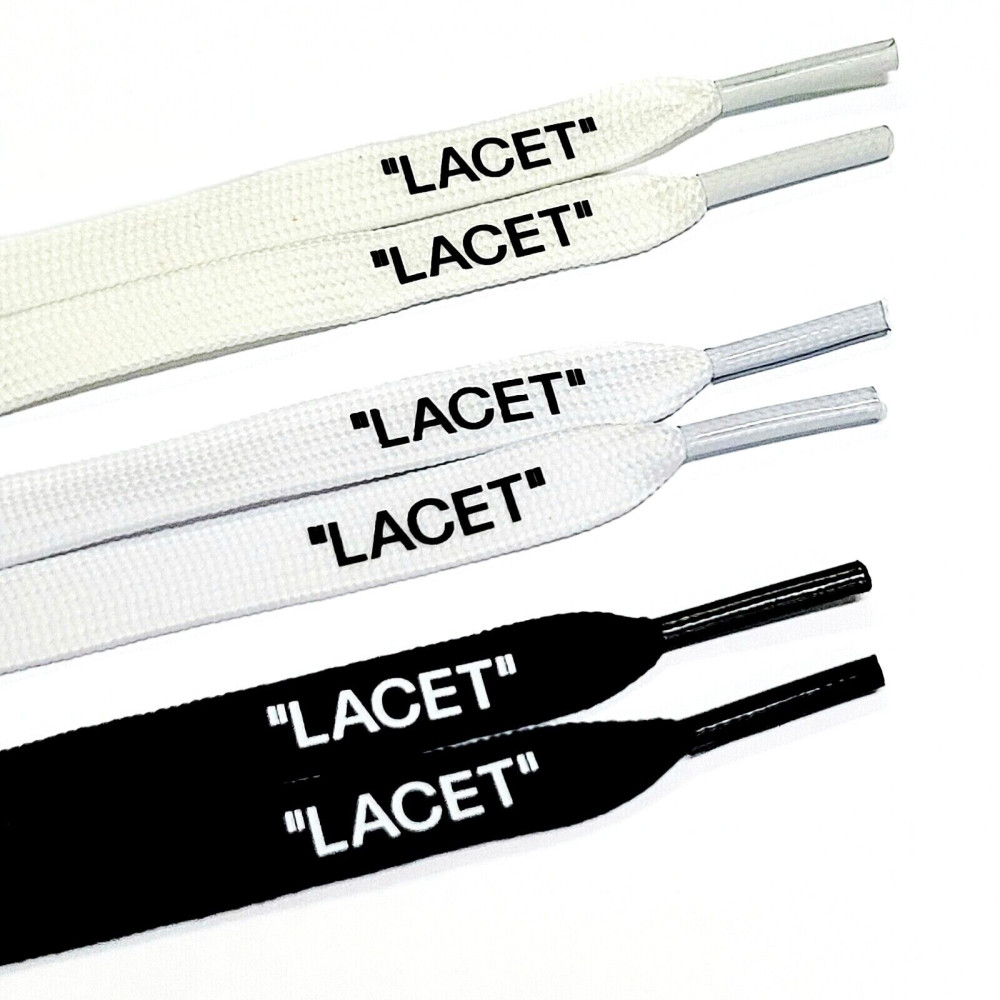 Lacet Shoelaces | Black / 140cm / 55