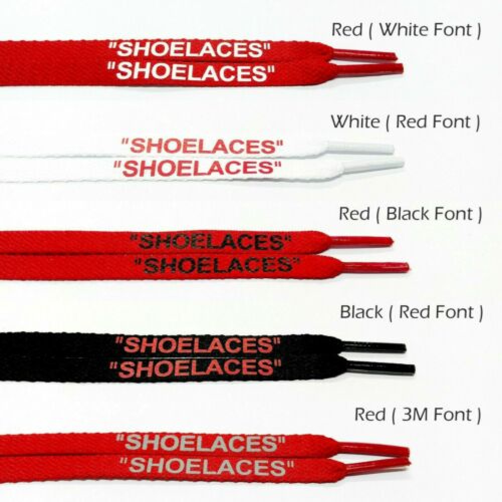 Basic Flat Shoelaces with Metal Aglets Tips-For Jordan 1-For Air Max 1-  AF-1