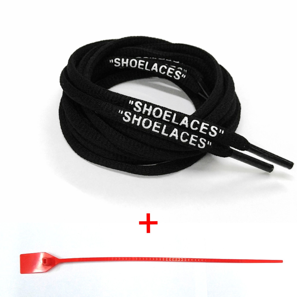 Black Off-White SHOELACES