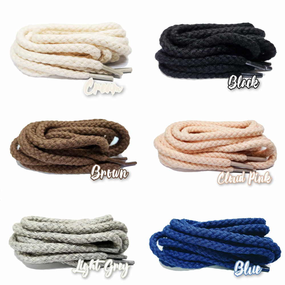 Thick Braid Rope Shoelaces-Replacement Dunk SB Cactus Jack-10 Colours